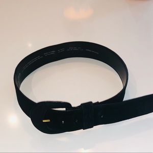 Vintage Liz Claiborne genuine leather wide belt